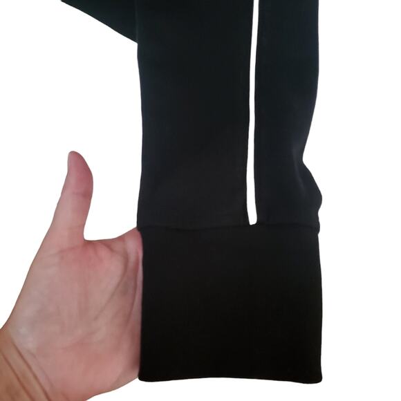 ATM Anthony Thomas Melillo Piped French Terry Track Jacket black S Quiet Luxury - Picture 5 of 13